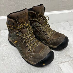 Keen Men’s Davenport AL composite toe work boots safety waterproof